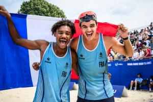 (Miniature) Universiades-Beach : Les Bleus en bronze !