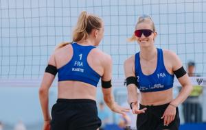 (Miniature) Beach Pro Tour-Xiamen : Placette/Richard en bronze
